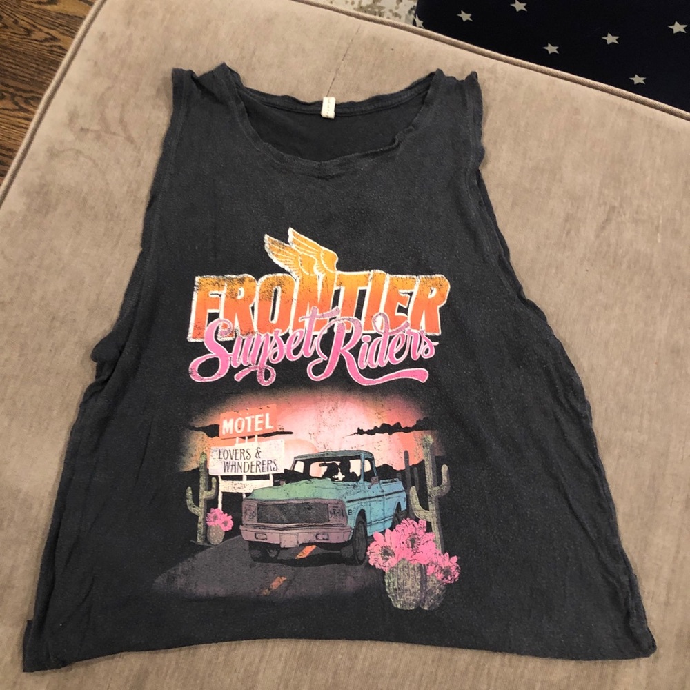 Spell & The Gypsy Sunset Riders Singlet SZ S - Picture 4 of 5